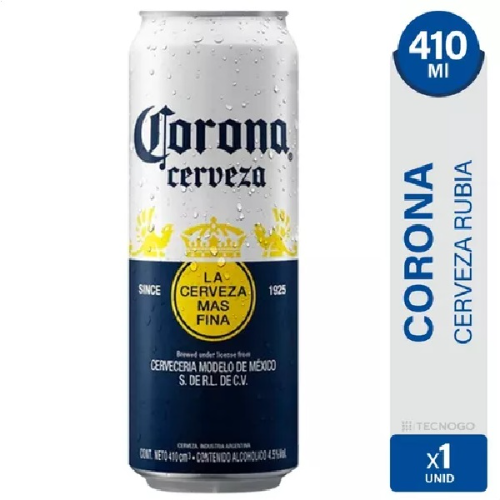 Cerveza Corona Lata 410 ml 03